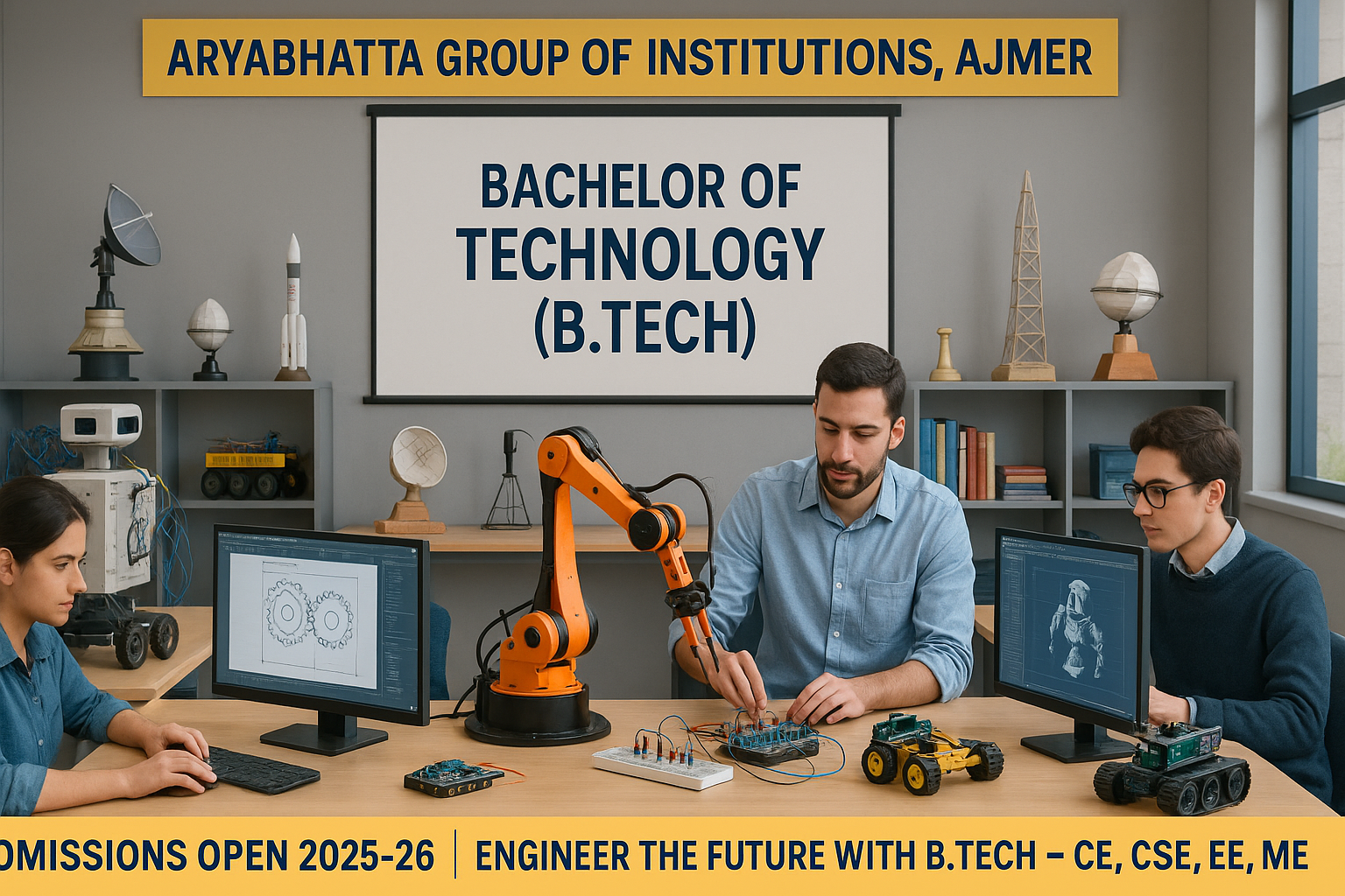 B.Tech (CE, CSE, EE, ME)